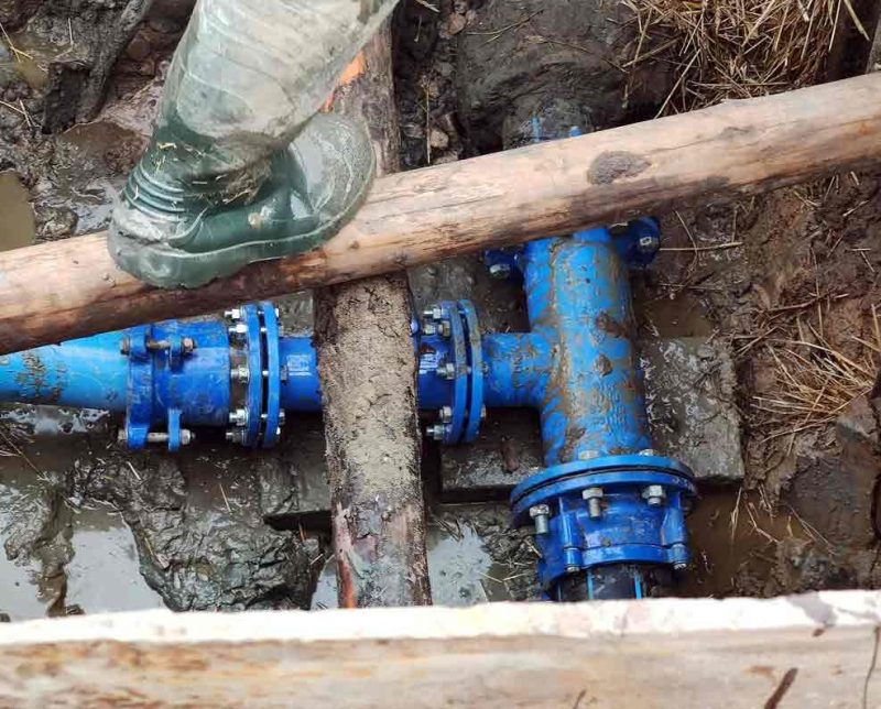 usuwanie awarii wodociągowych